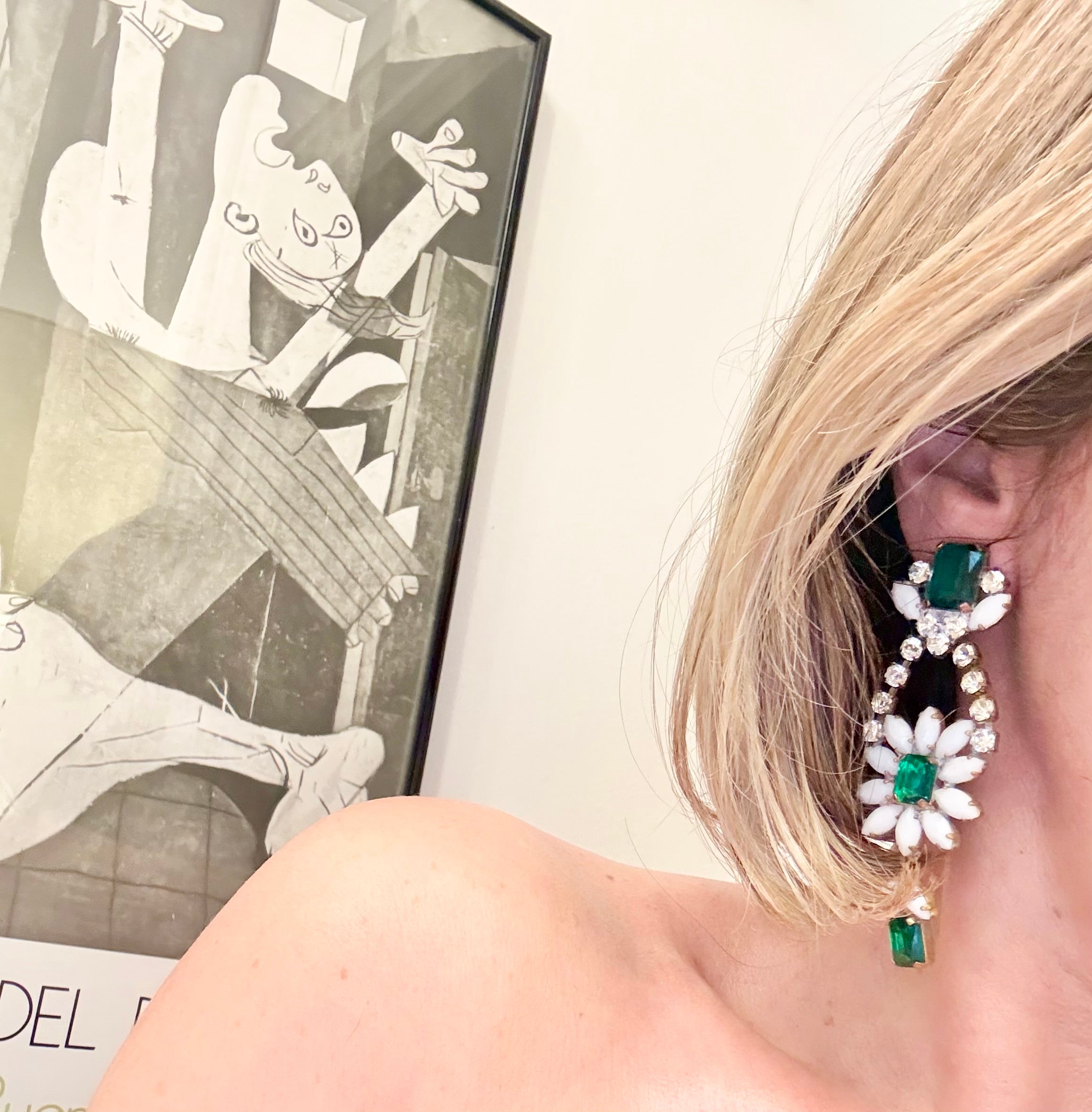 Husar D divine emerald and blanc glass delights...