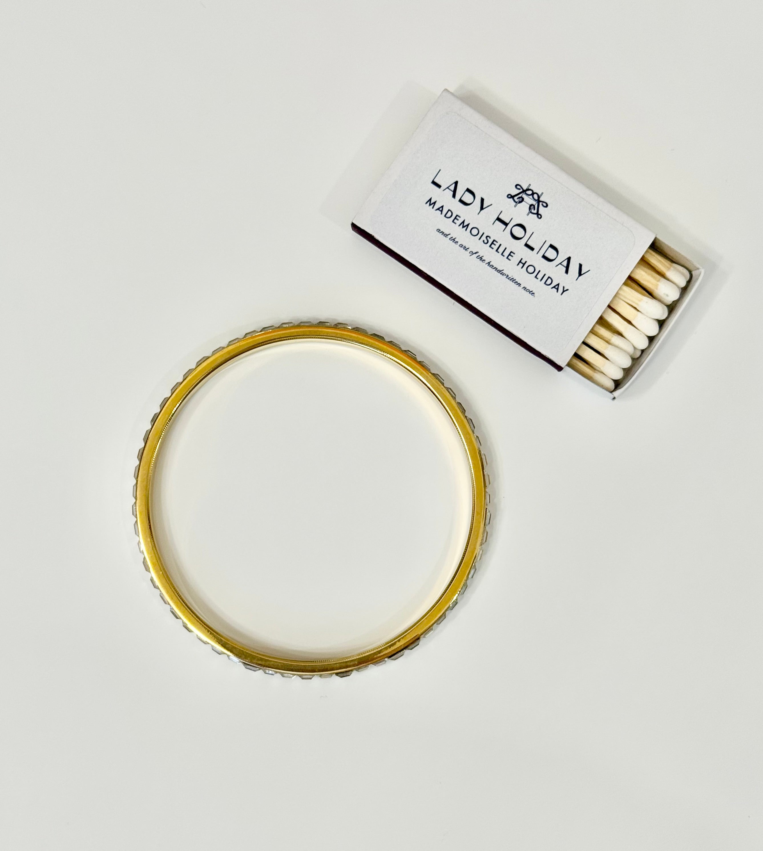 That divine bracelet with cut glass