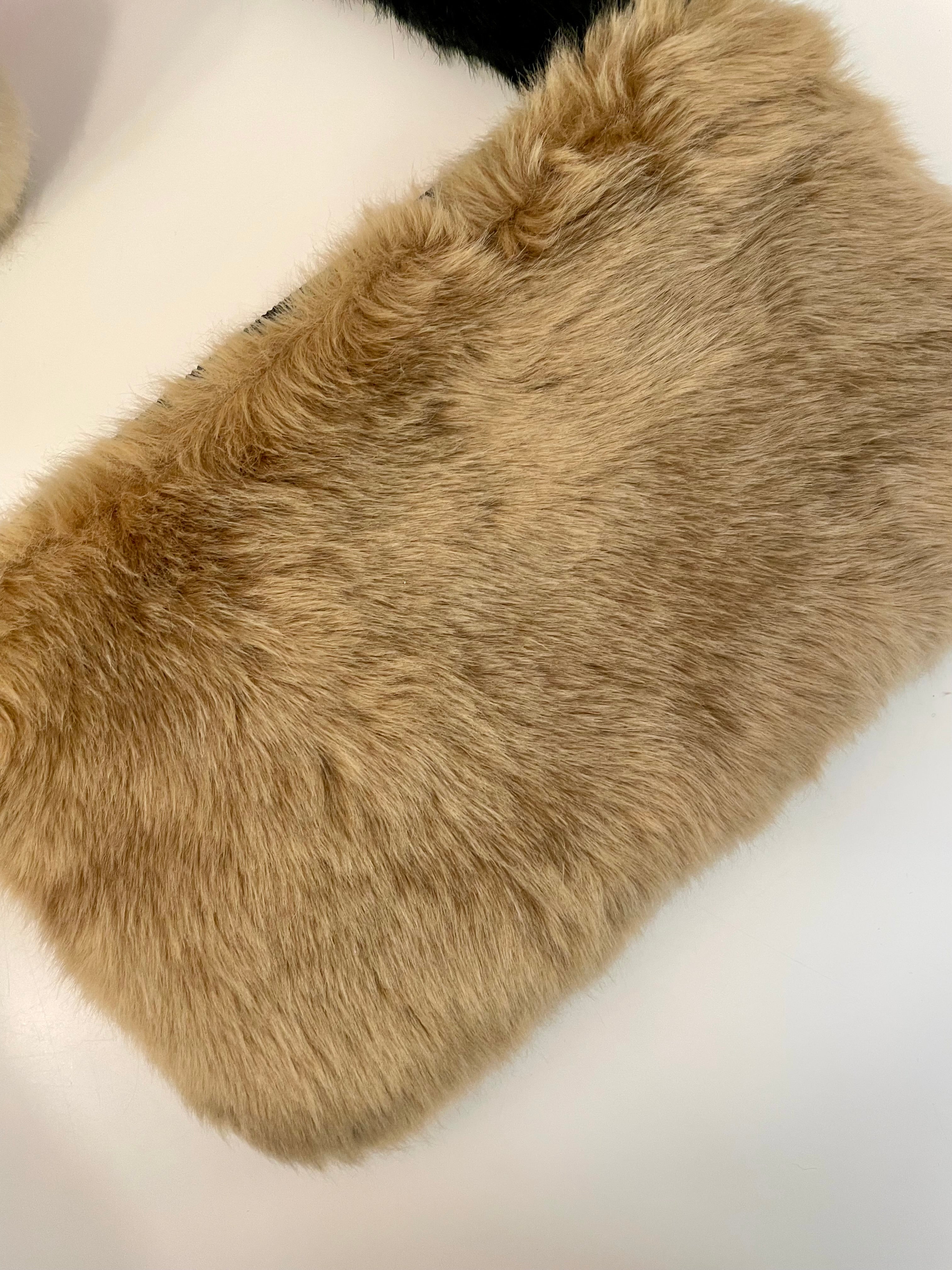 Ladies on Holiday adore a faux fur, glamorous evening bag!