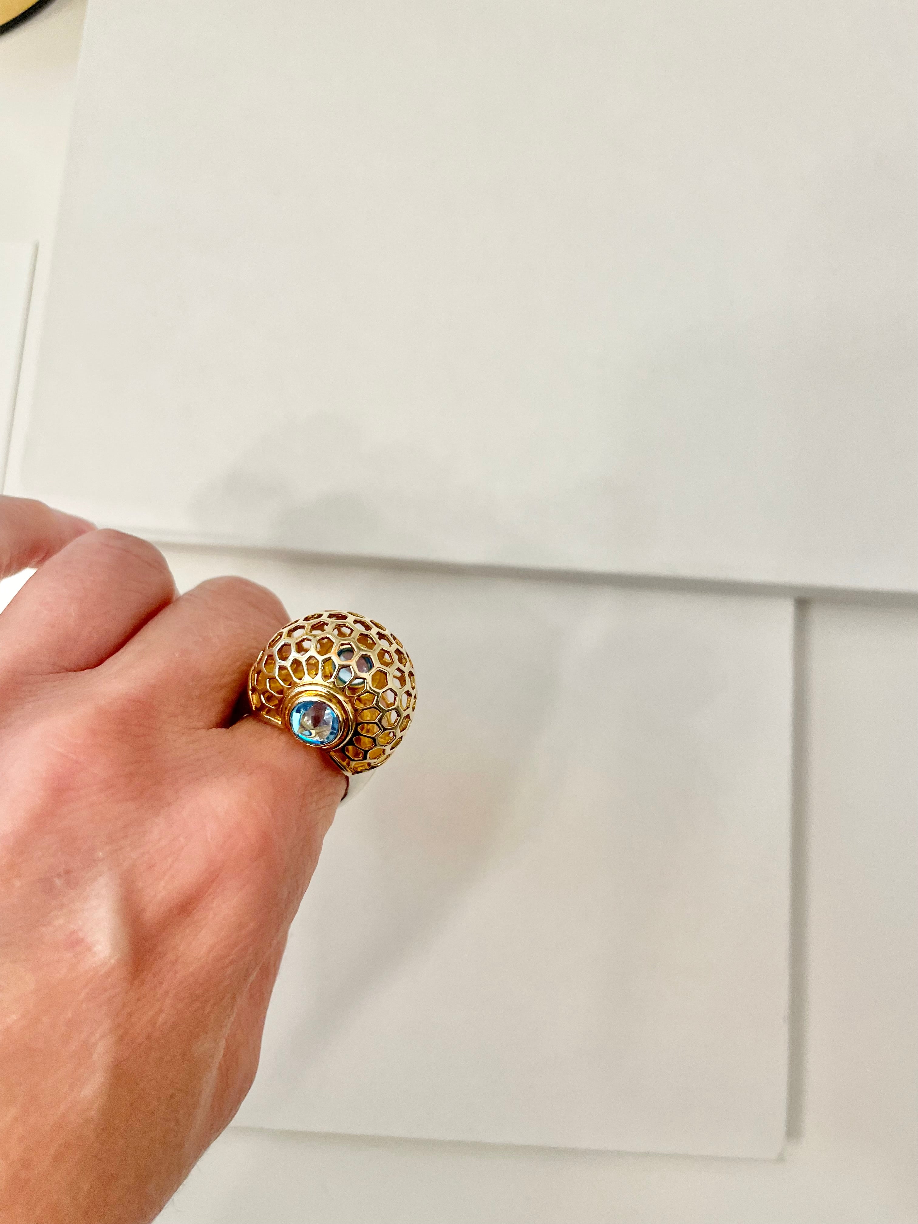 The Cheeky Mistress and her divine, unique cocktail ring! So chic