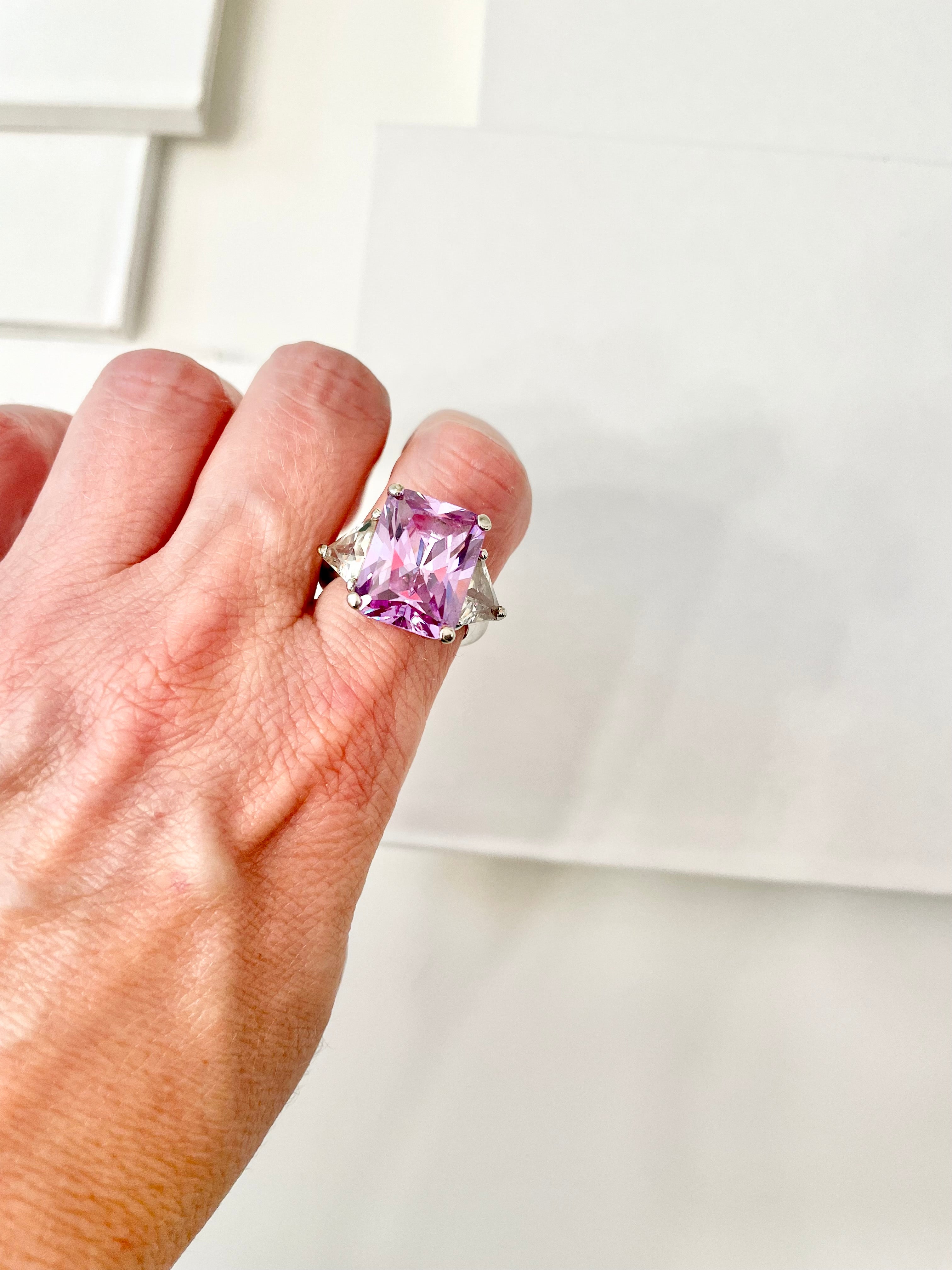The Socialite and her love of gems! This cocktail ring is absolutely stunning!...