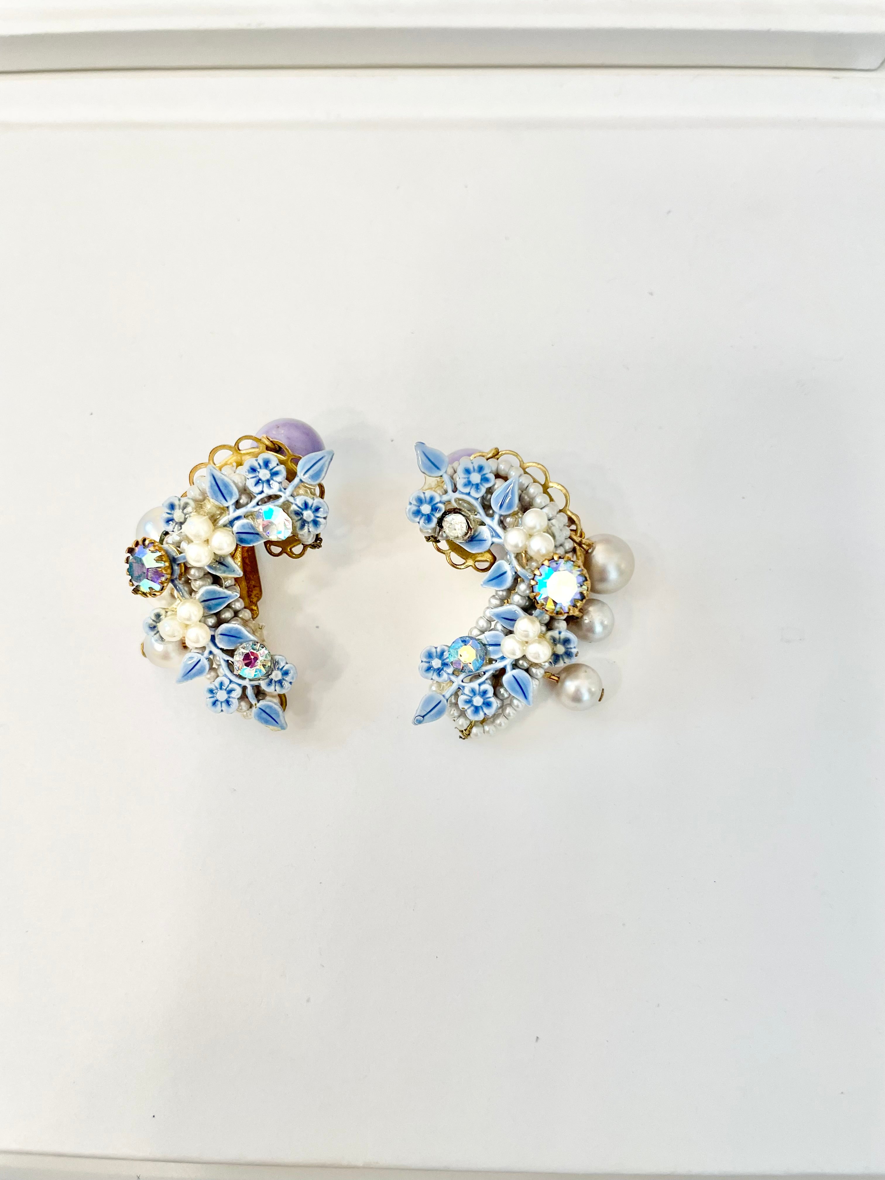 The most lovely, feminine ear climbers... truly delightful!