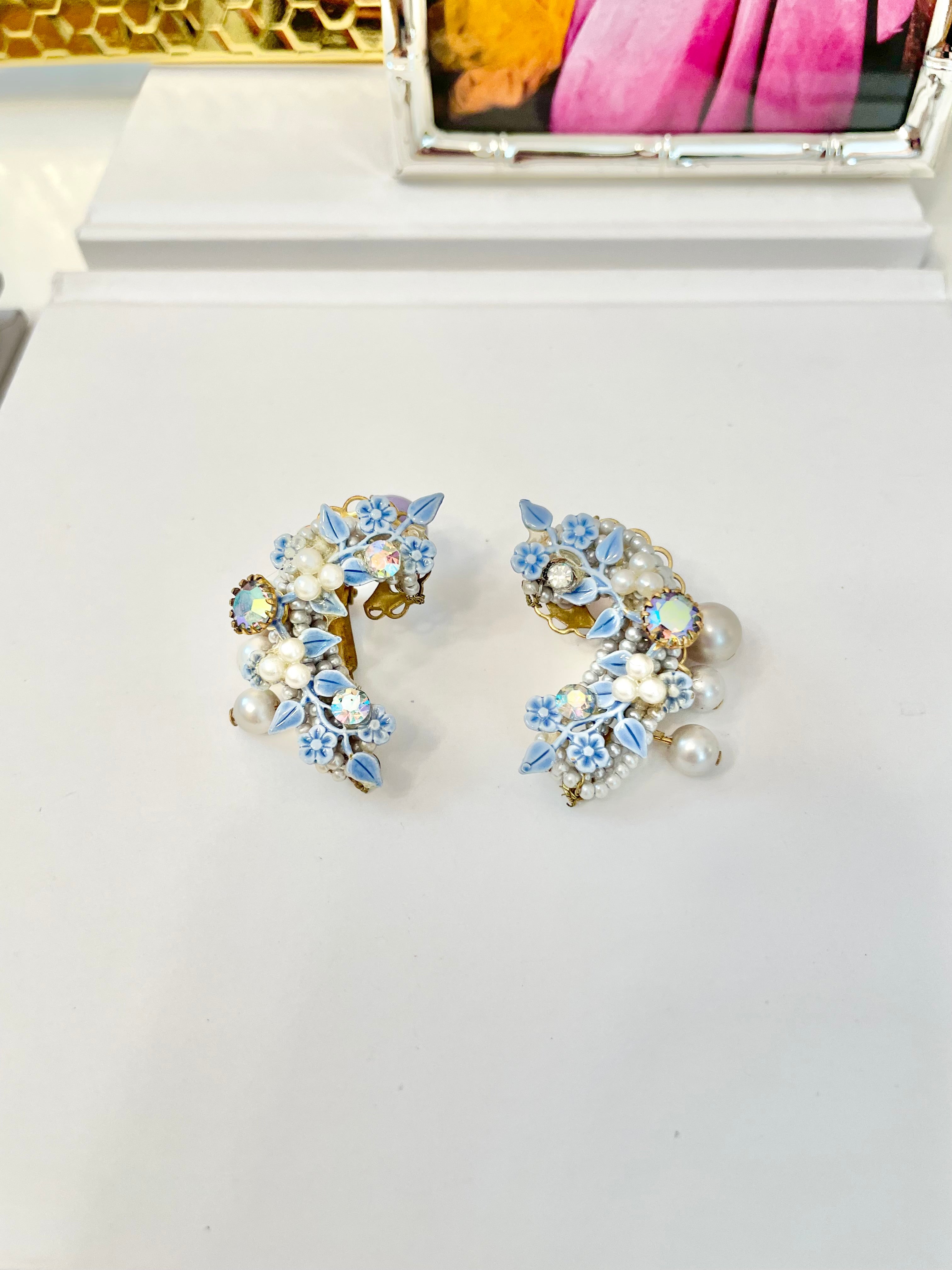 The most lovely, feminine ear climbers... truly delightful!