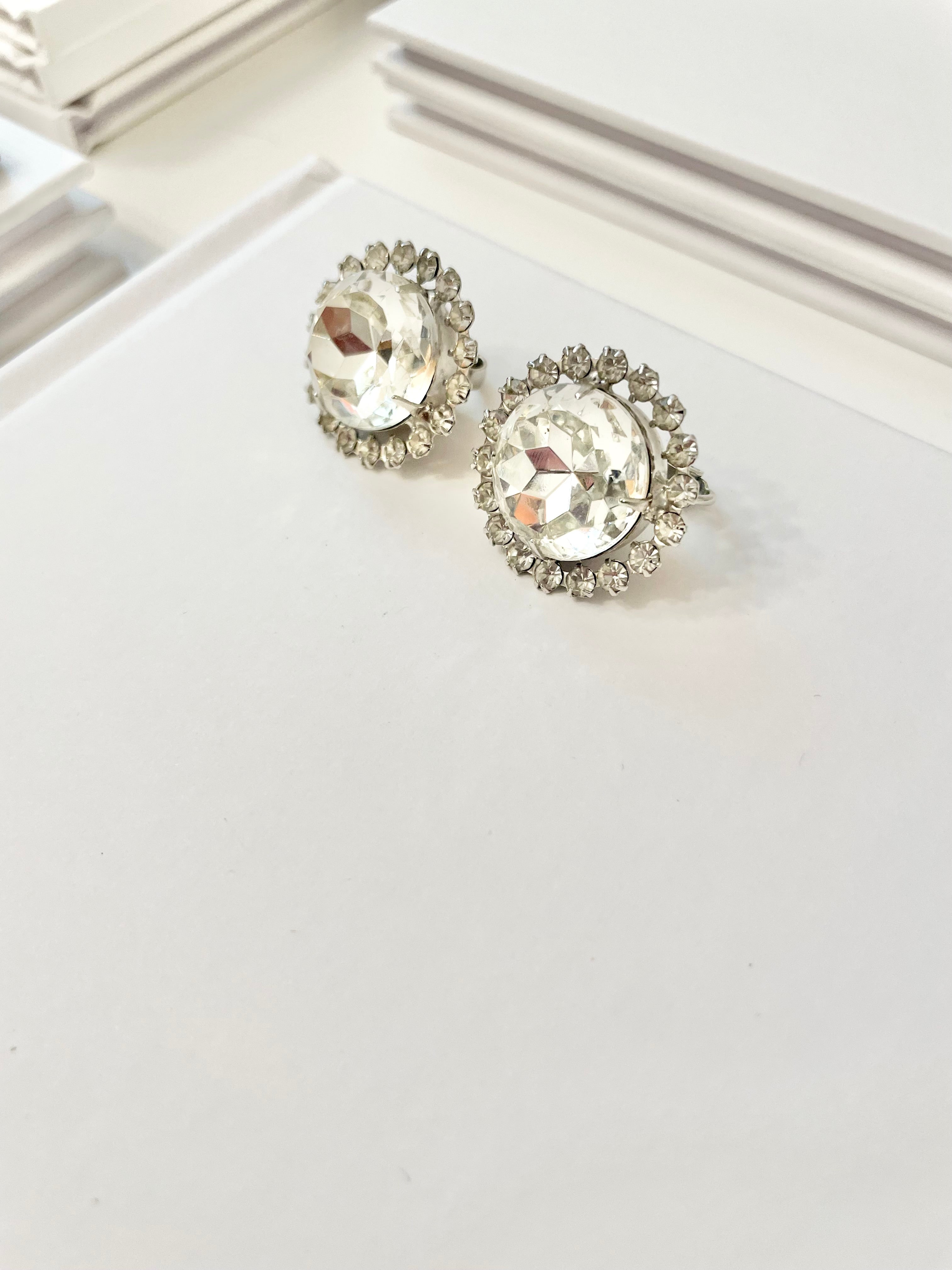 The heiress and her love of the brilliant cut diamond! These 1960's stunners are a must for any lady!!