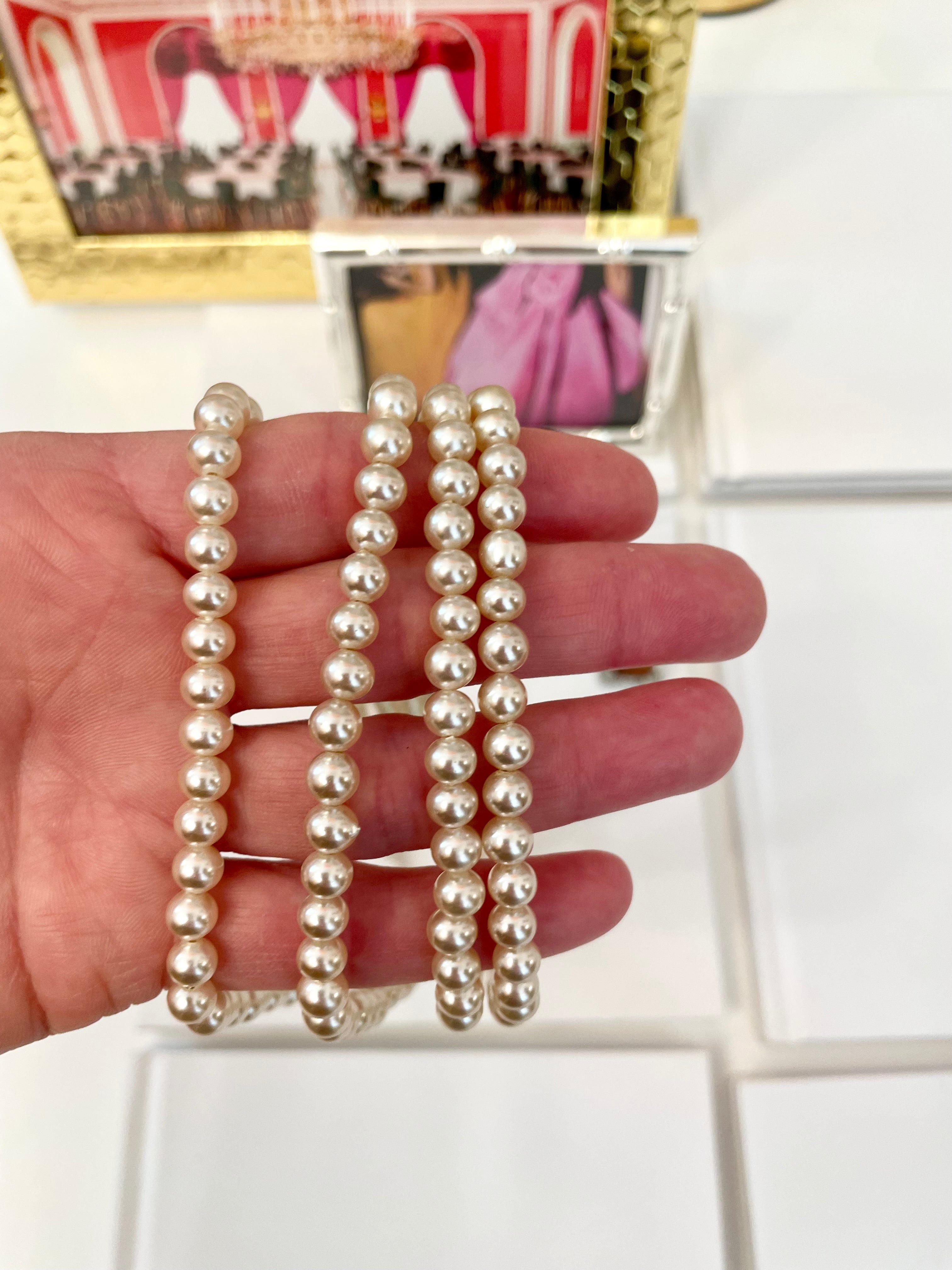 The most divine pearl set.... truly glam!